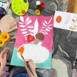 Яркая осень от юных художников!